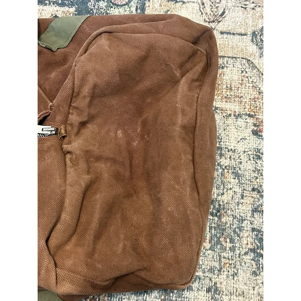 Escape From The Ordinary Heavy Canvas Duffle Bag Norm Thompson Portland OR